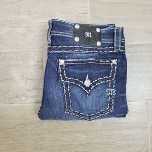 Miss Me Signature Rise Boot Jean Sz 33